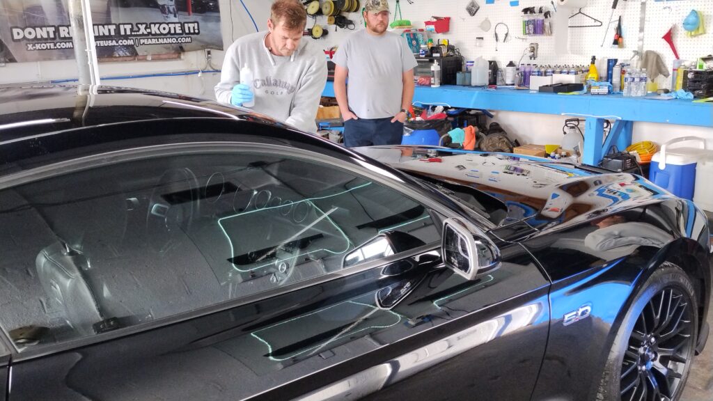 car after ceramic coating
