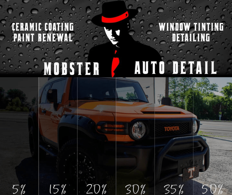 Mobster Auto Detailing Window Tinting Services